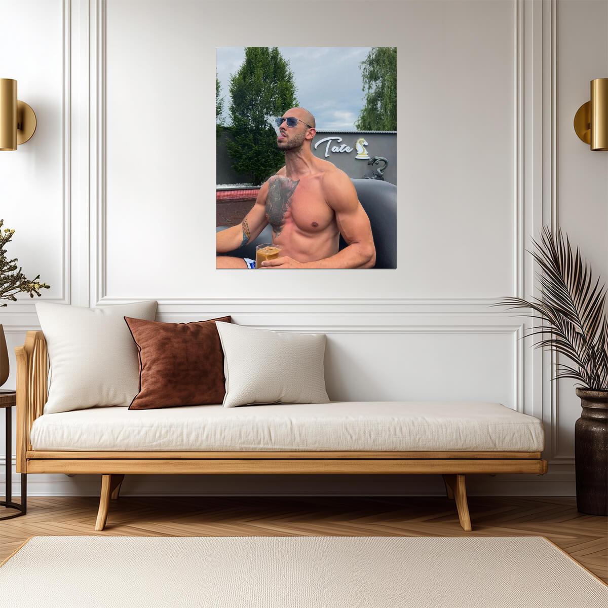 Andrew Tate | Modern Celebrity Poster | Internet Personality Wall Art - Celebrities Poster