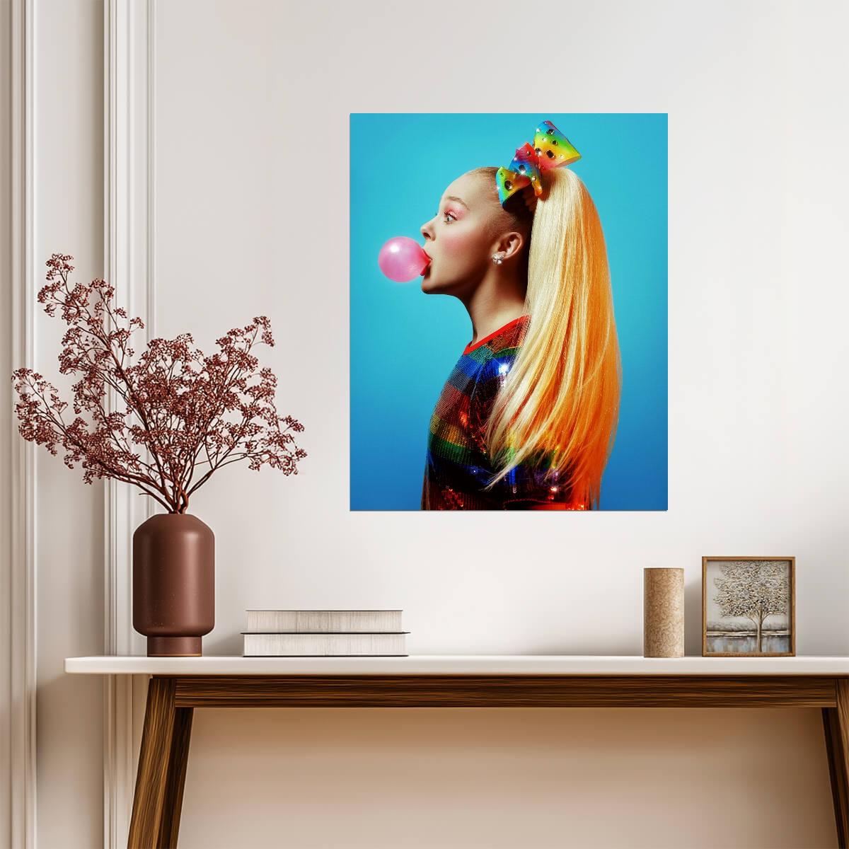 Jojo Siwa Poster | Pop Singer Wall Art - Celebrities Poster