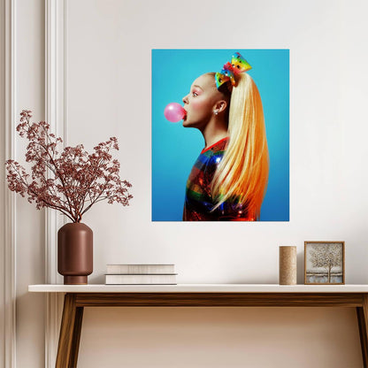 Jojo Siwa Poster | Pop Singer Wall Art - Celebrities Poster