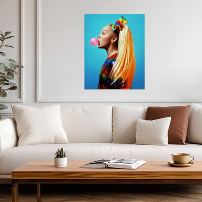 Jojo Siwa Poster | Pop Singer Wall Art - Celebrities Poster