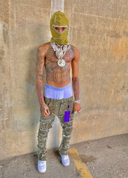 Nle Choppa in Balaclava | Hip Hop Poster | US Rapper Wall Art - Music Poster
