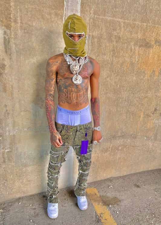 Nle Choppa in Balaclava | Hip Hop Poster | US Rapper Wall Art - Music Poster
