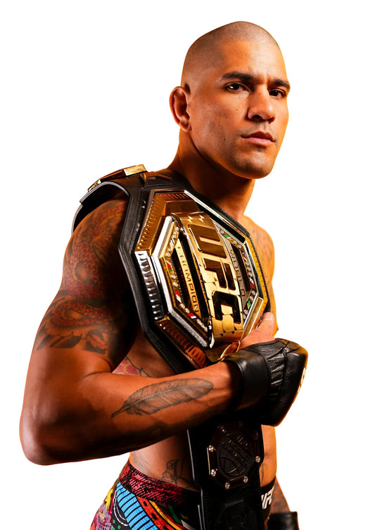 Alex Pereira Poatan UFC Champion | MMA Poster | Martial Arts Wall Decor - Sports Poster
