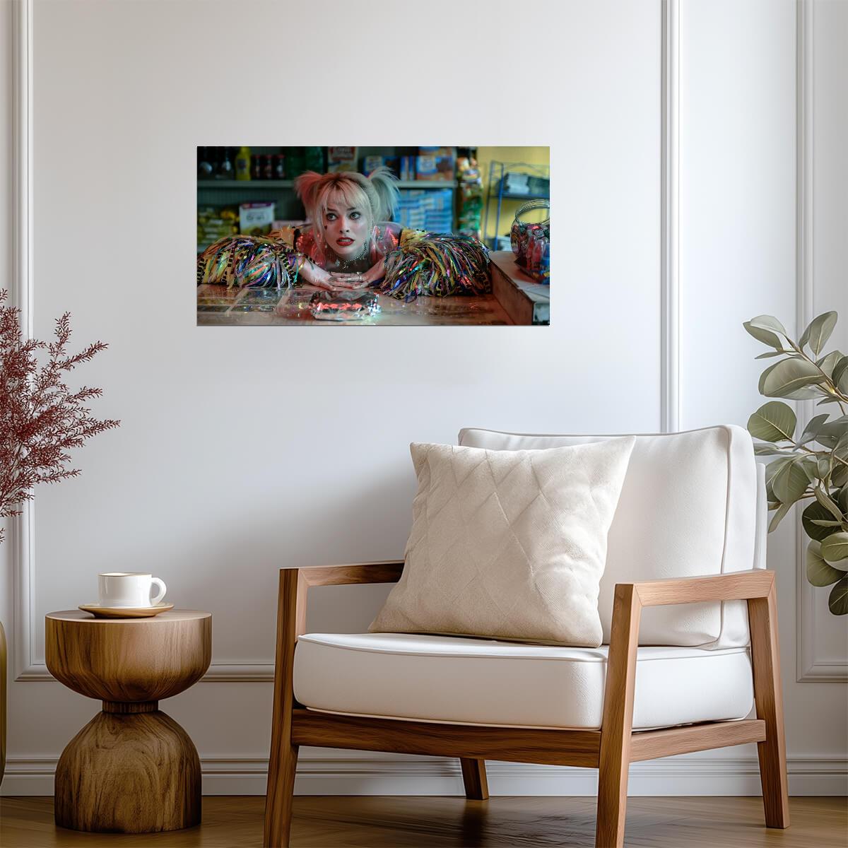 Margot Robbie Harley Quinn Poster | Movie Wall Art - Celebrities Poster