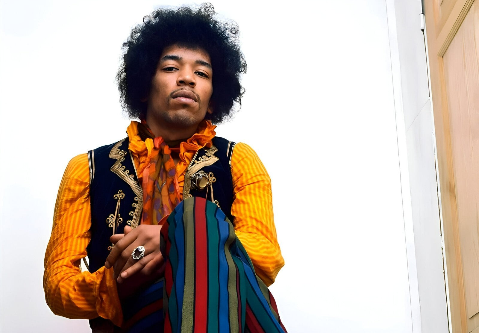 Jimi Hendrix Poster | Vintage Rock Art - Music Poster