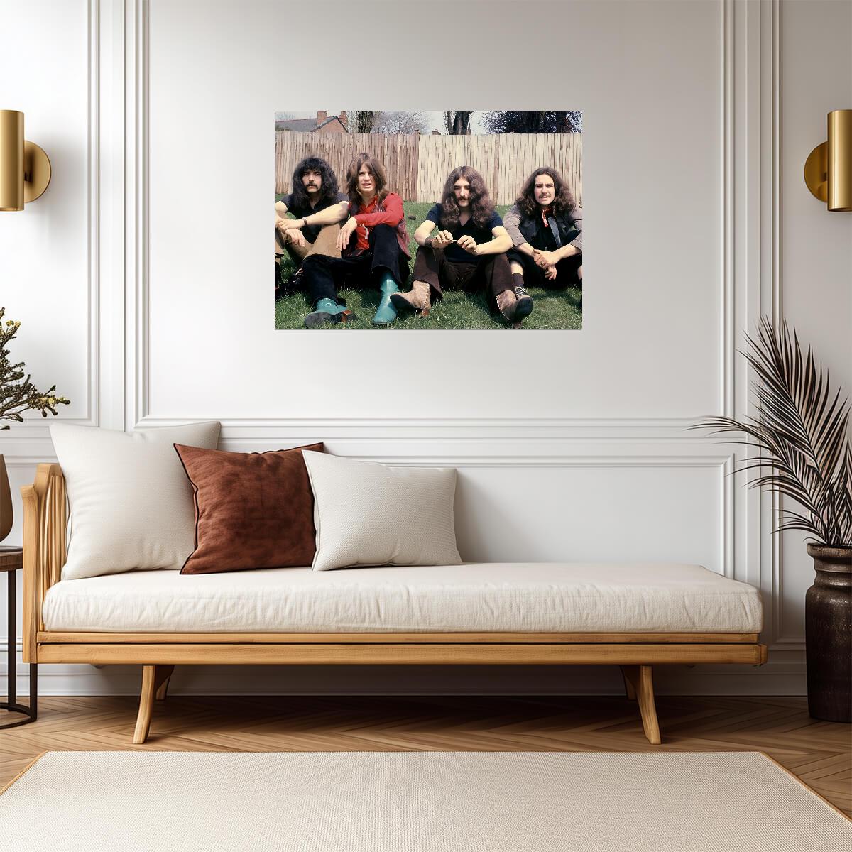 Black Sabbath | Heavy Metal Legends Poster | Rock Band Art - Music Poster