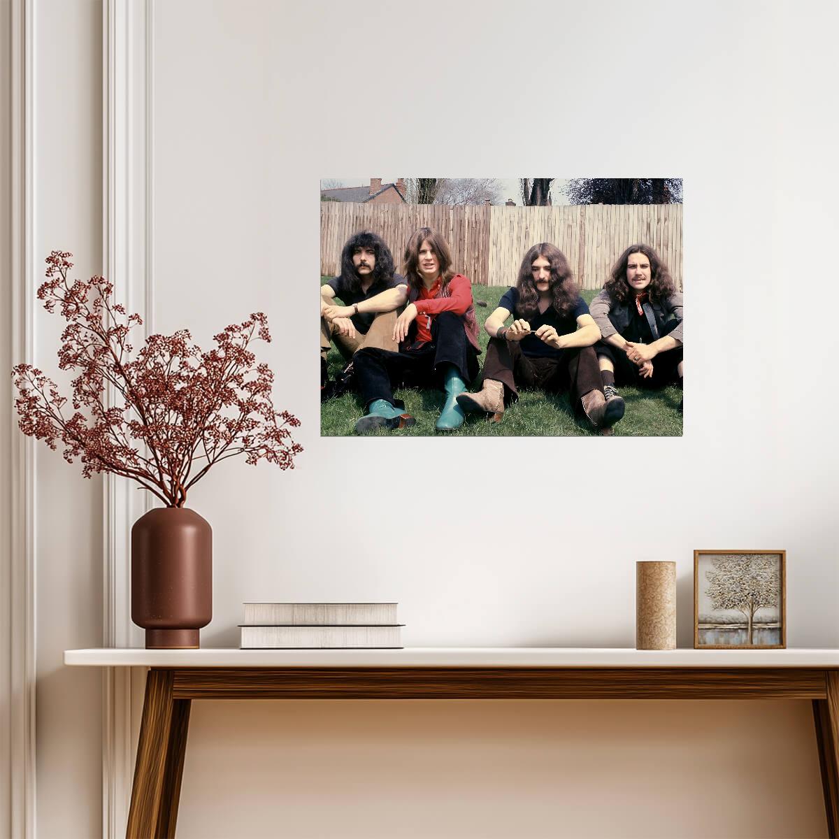 Black Sabbath | Heavy Metal Legends Poster | Rock Band Art - Music Poster