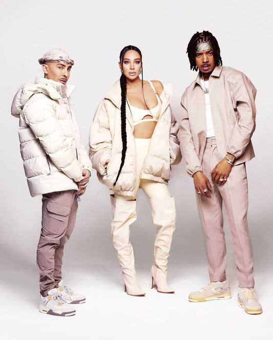 N-Dubz Dappy Tulisa & Fazer | British Hip Hop Group Poster | Modern Music Art - Music Poster