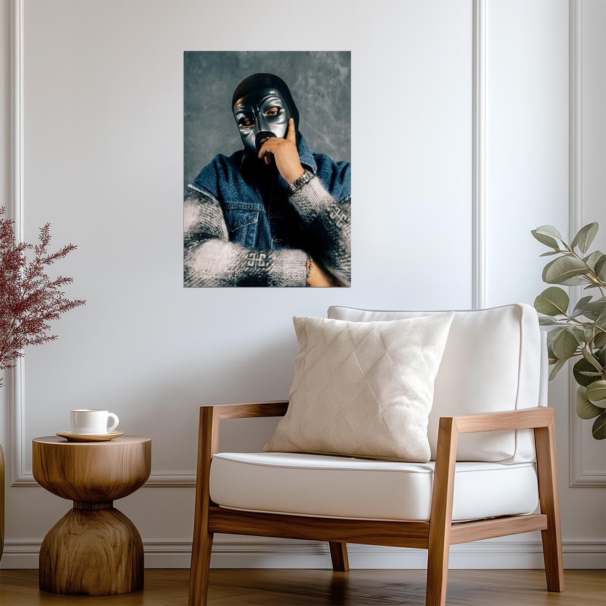 M Huncho Poster | UK Rapper Wall Art - Music Poster