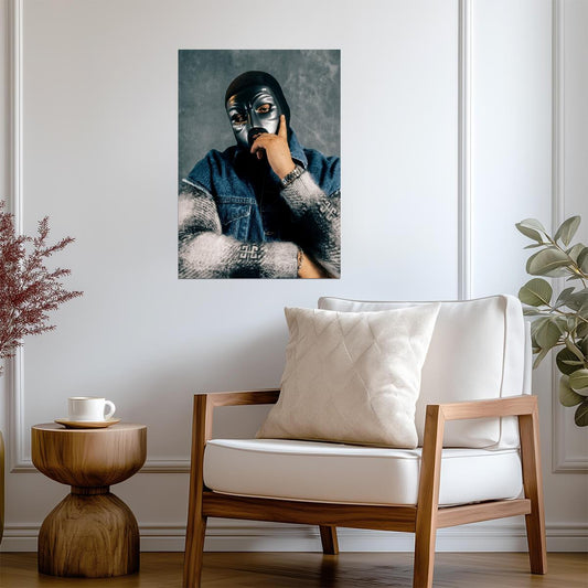 M Huncho Poster | UK Rapper Wall Art - Music Poster