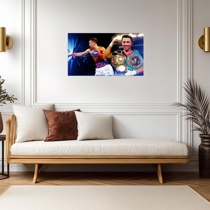 Gennady Golovkin GGG World Champion | Boxing Poster | Sports Legend Art - Sports Poster