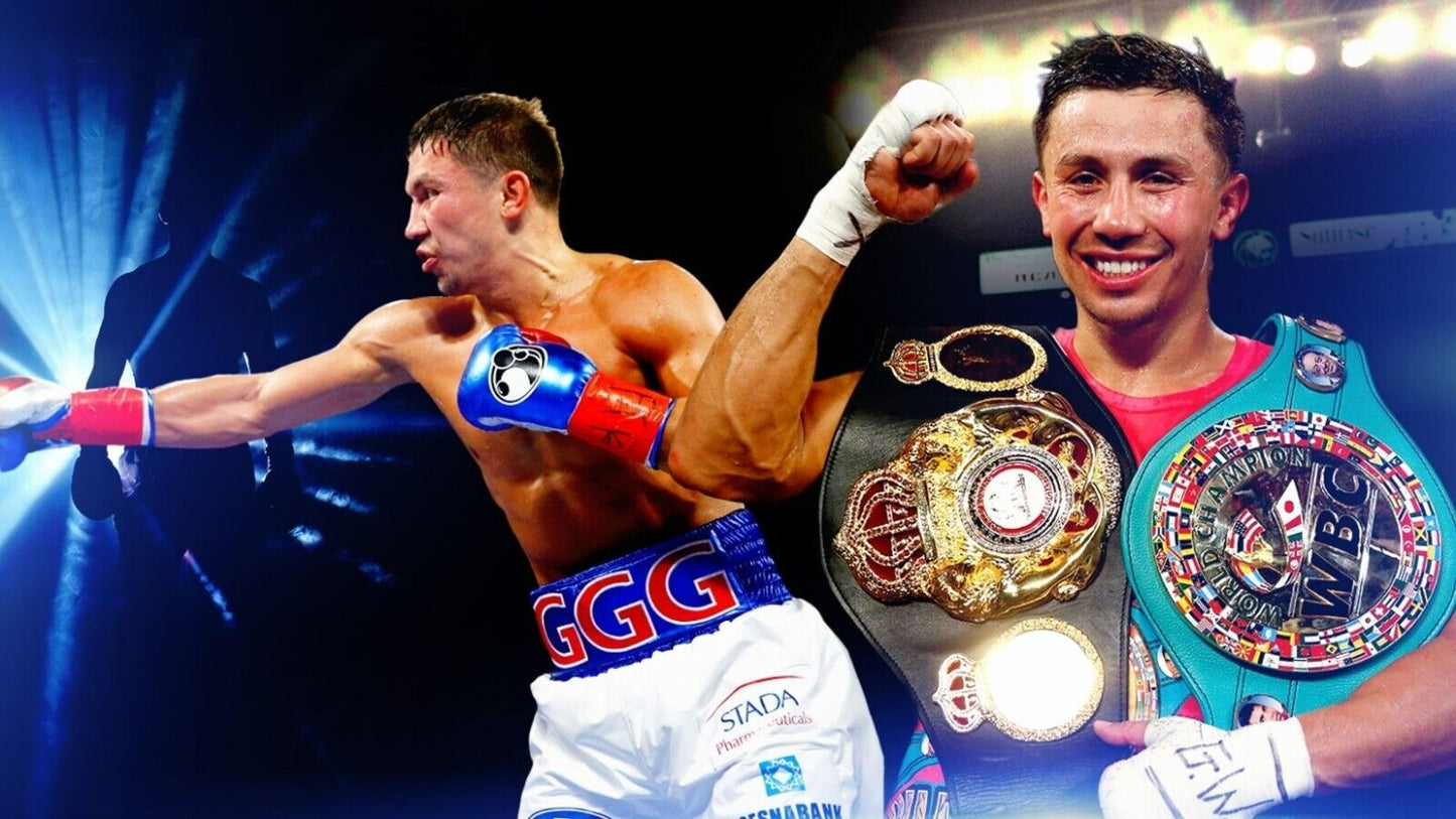 Gennady Golovkin GGG World Champion | Boxing Poster | Sports Legend Art - Sports Poster