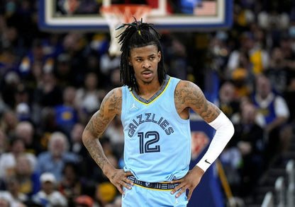 Ja Morant Memphis Grizzlies | Basketball Poster | NBA Star Wall Art - Sports Poster