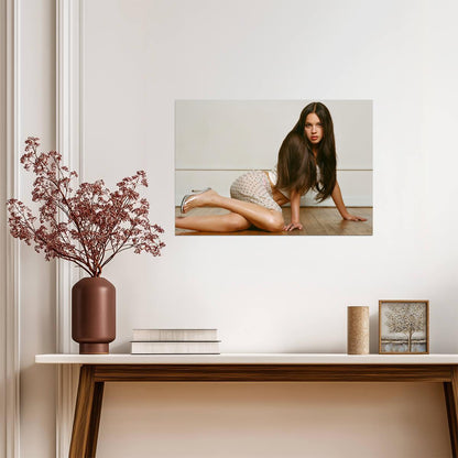 Olivia Rodrigo Stylish Photoshoot | Modern Pop Star Poster | Celebrity Wall Art - Music Poster