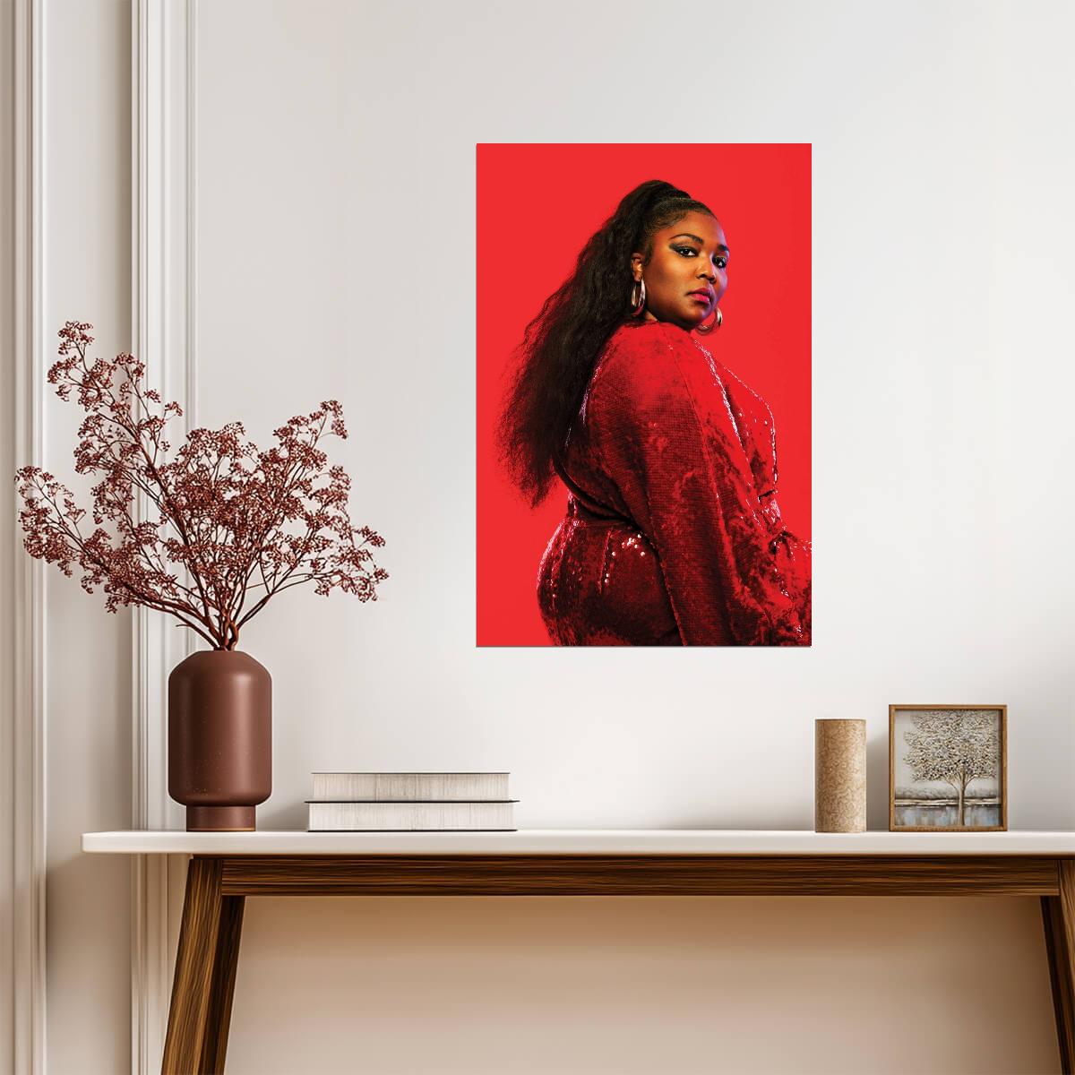 Lizzo Poster | Pop Singer Wall Art - Music Poster