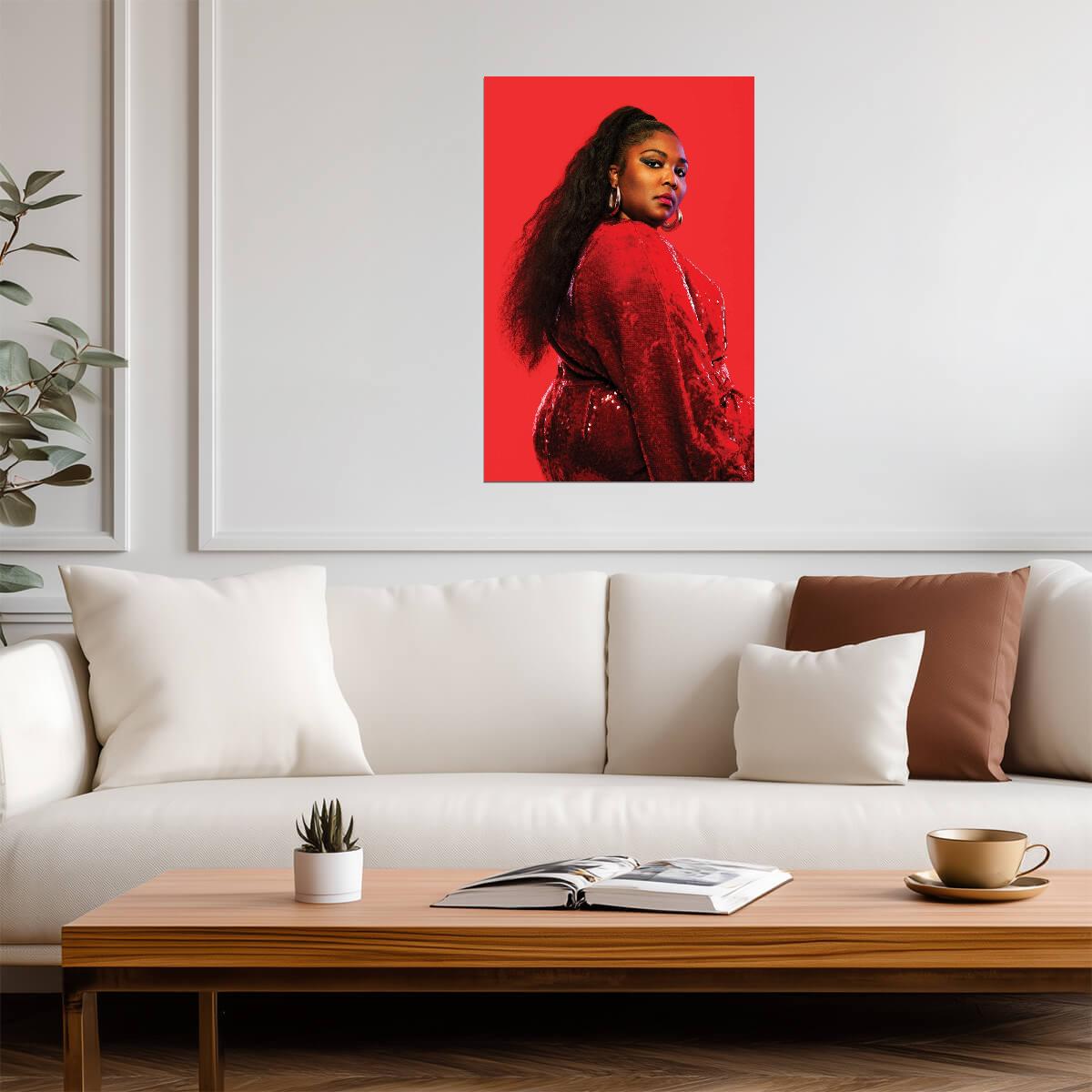 Lizzo Poster | Pop Singer Wall Art - Music Poster