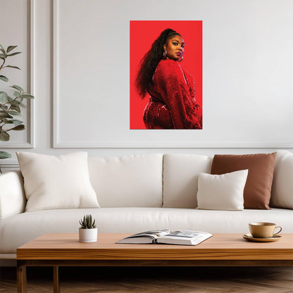 Lizzo Poster | Pop Singer Wall Art - Music Poster