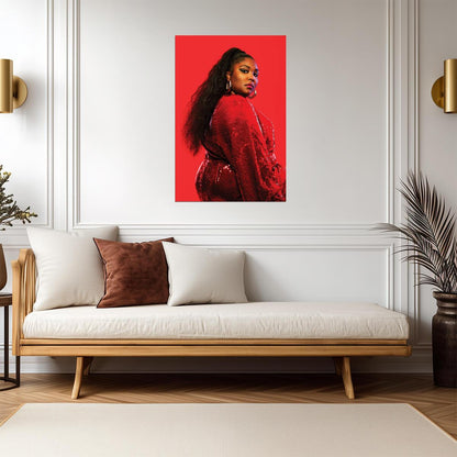 Lizzo Poster | Pop Singer Wall Art - Music Poster