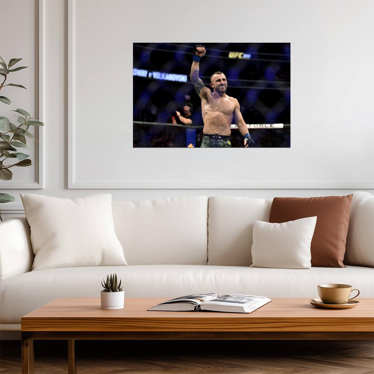 Alexander Volkanovski The Great | UFC Poster | MMA Champion Decor - Sports Poster