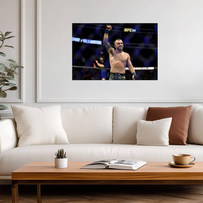Alexander Volkanovski The Great | UFC Poster | MMA Champion Decor - Sports Poster