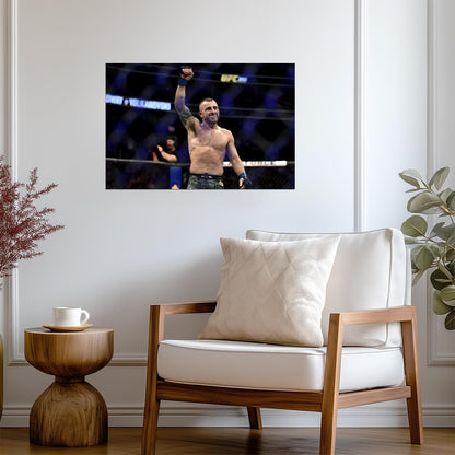Alexander Volkanovski The Great | UFC Poster | MMA Champion Decor - Sports Poster