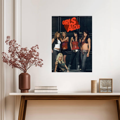 Girls Aloud | 2000s Pop Icons | Vintage Poster - Music Poster