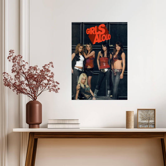 Girls Aloud | 2000s Pop Icons | Vintage Poster - Music Poster