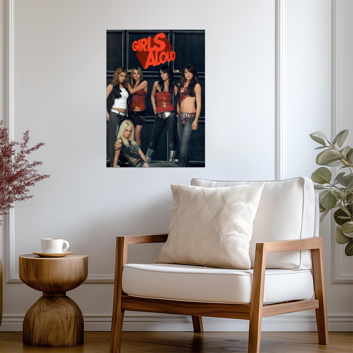 Girls Aloud | 2000s Pop Icons | Vintage Poster - Music Poster