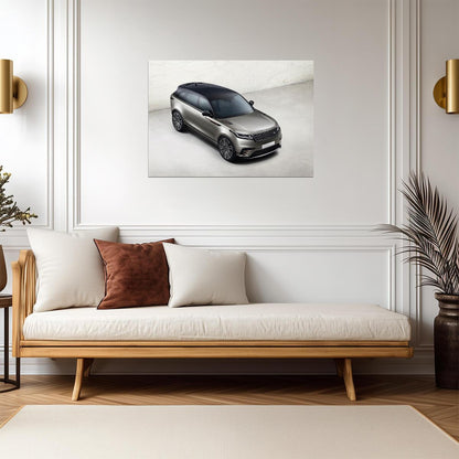 Land Rover Range Rover Velar | Luxury SUV Poster | Two-Tone Automotive Photography - Cars Poster
