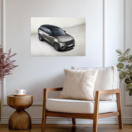 Land Rover Range Rover Velar | Luxury SUV Poster | Two-Tone Automotive Photography - Cars Poster