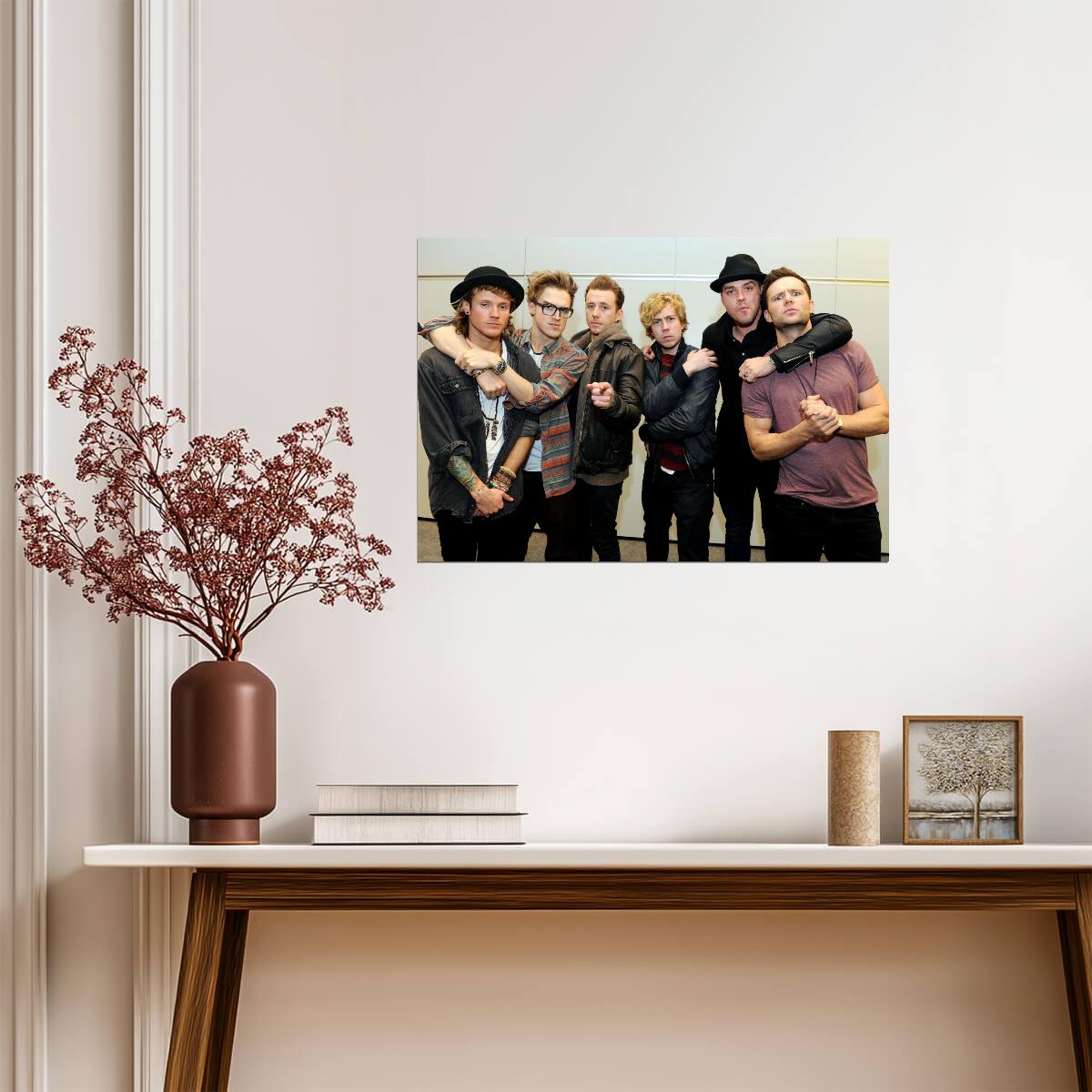McBusted Poster | Pop Rock Band Wall Art - Music Poster