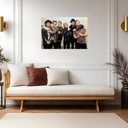 McBusted Poster | Pop Rock Band Wall Art - Music Poster