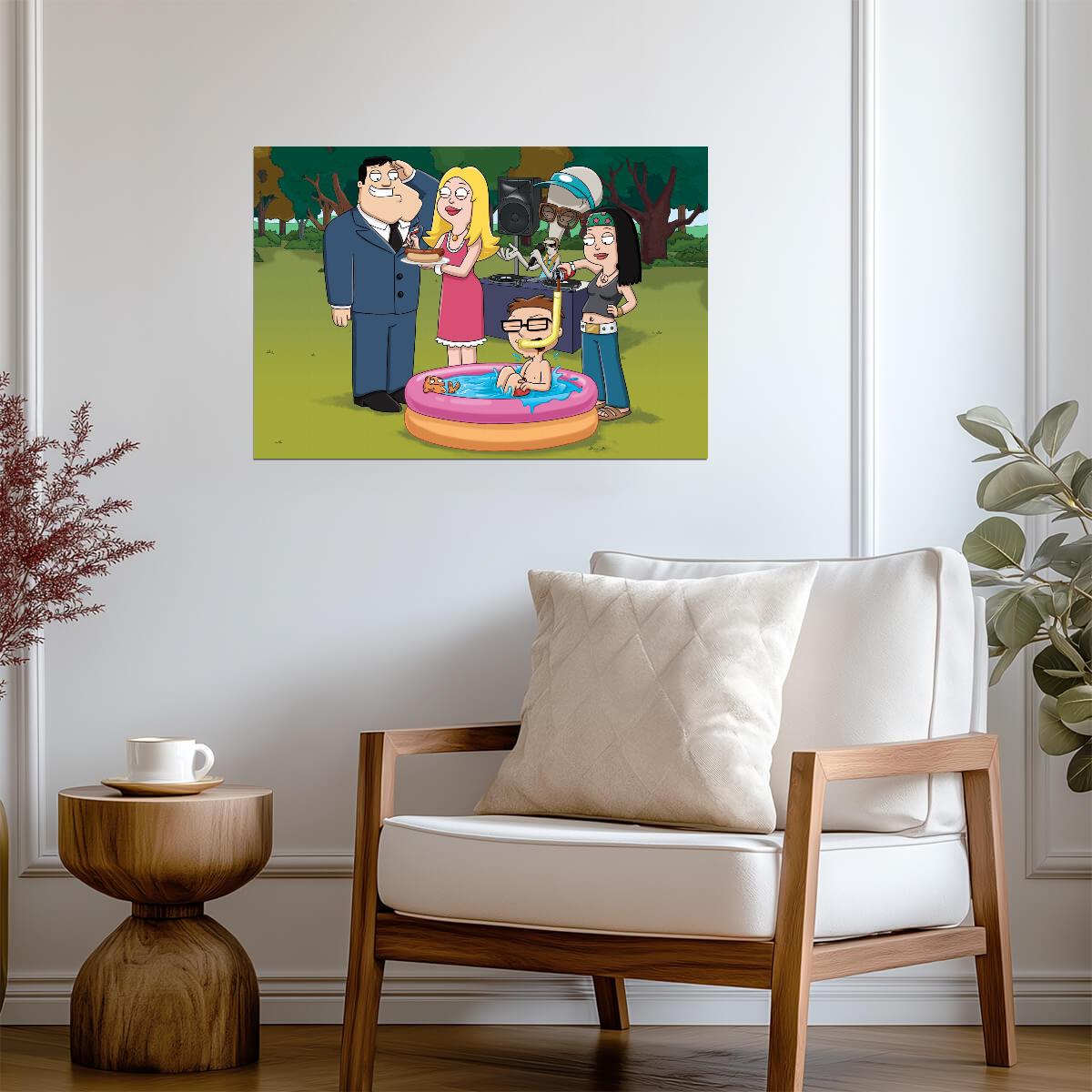 American Dad! | Adult Cartoon Poster | TV Show Fan Gift - Movies & TV Poster