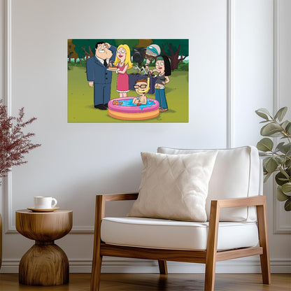 American Dad! | Adult Cartoon Poster | TV Show Fan Gift - Movies & TV Poster