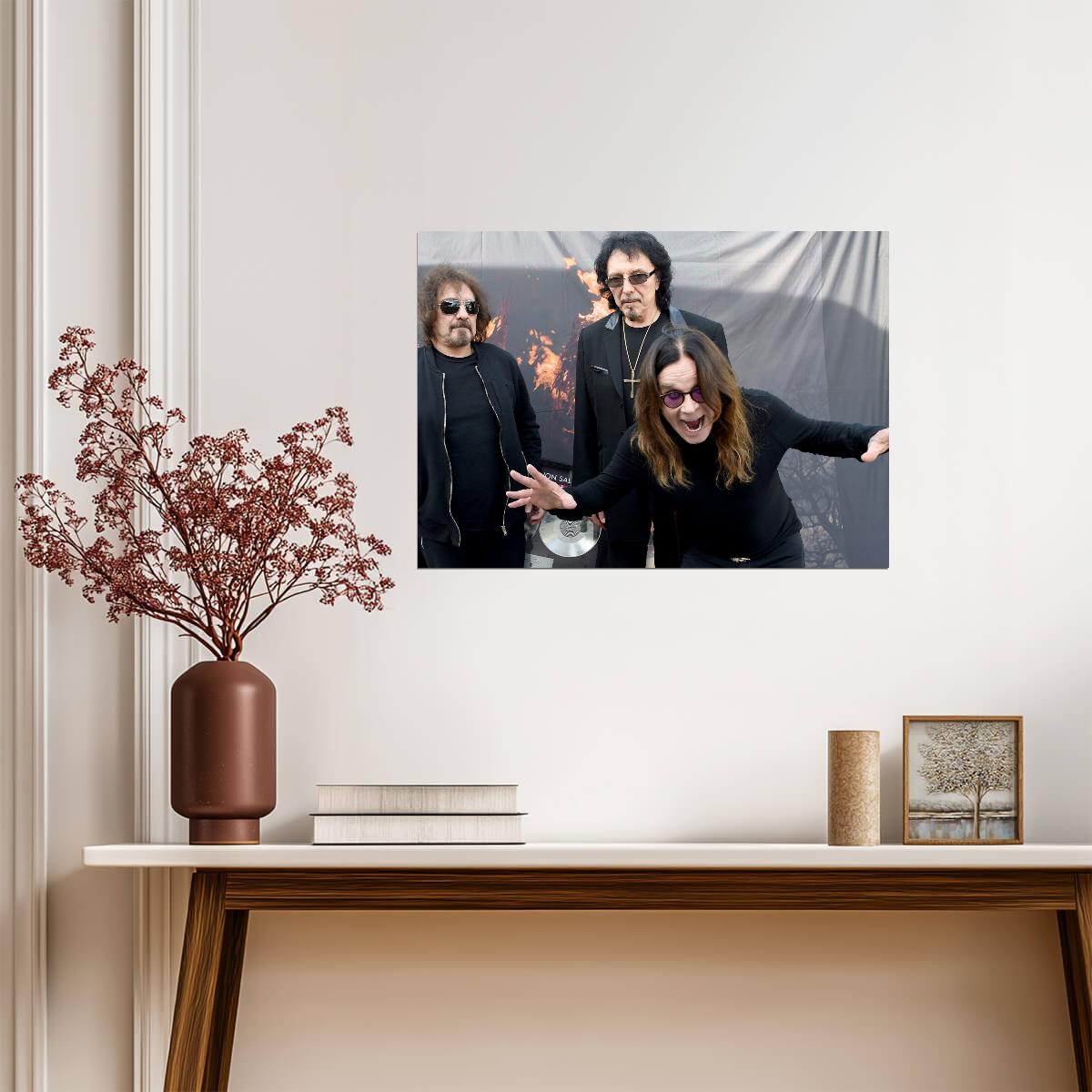 Black Sabbath Live | Concert Performance | Music Fan Poster - Music Poster