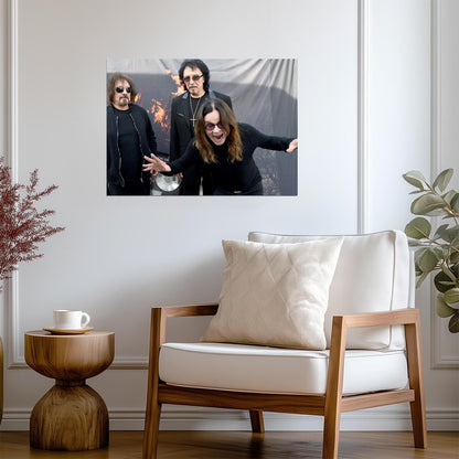 Black Sabbath Live | Concert Performance | Music Fan Poster - Music Poster