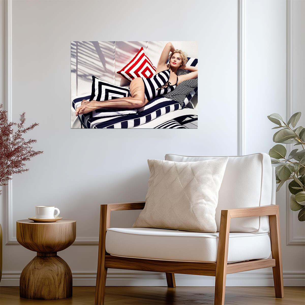 Margot Robbie Poster | Actress Wall Art - Celebrities Poster
