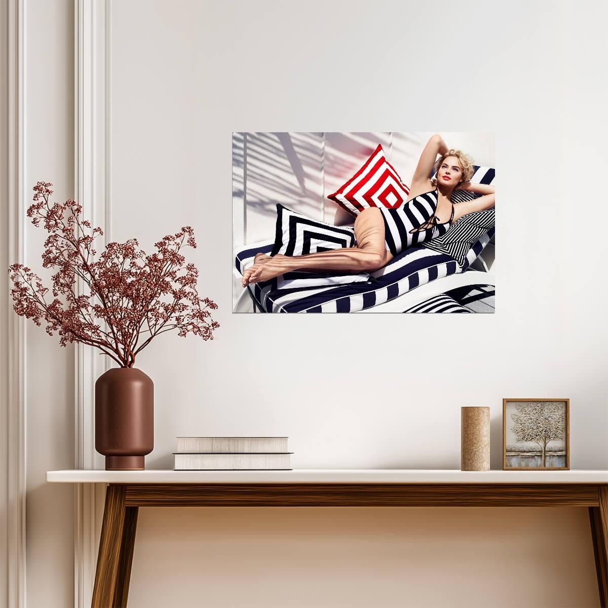 Margot Robbie Poster | Actress Wall Art - Celebrities Poster
