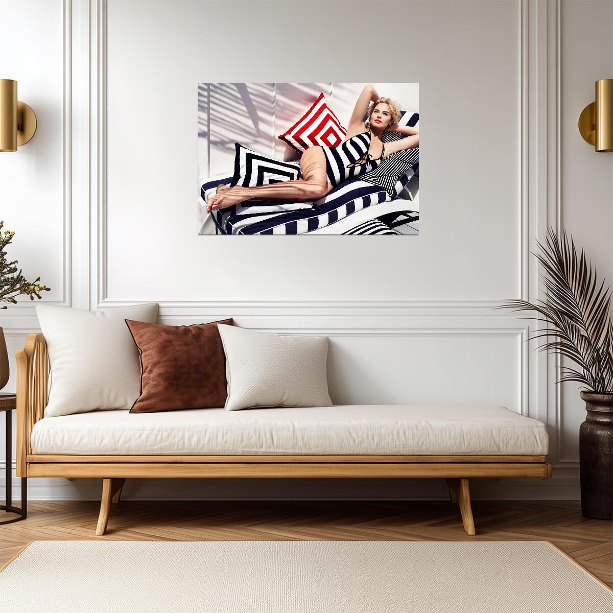 Margot Robbie Poster | Actress Wall Art - Celebrities Poster