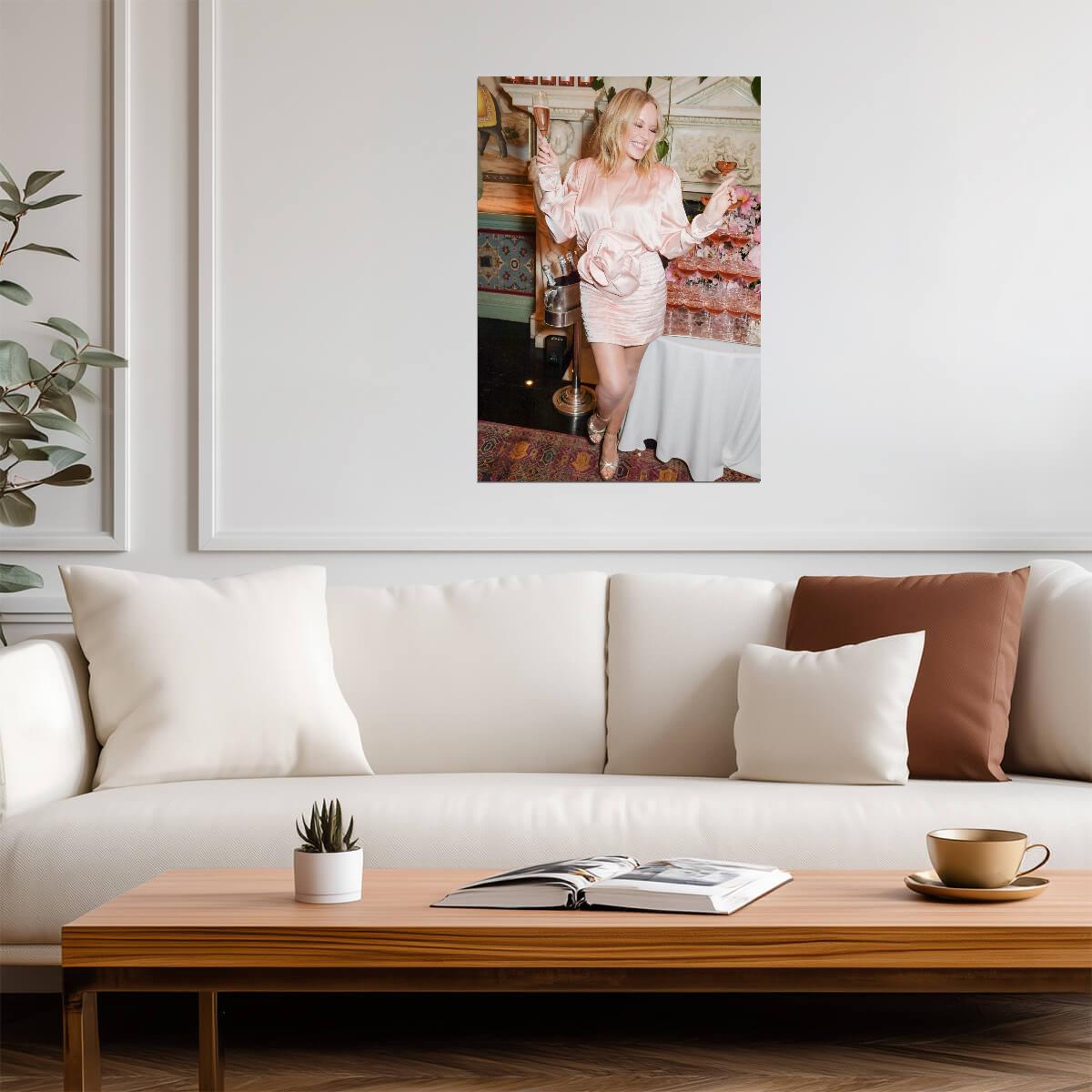 Kylie Minogue Poster | Pop Singer Wall Art - Music Poster