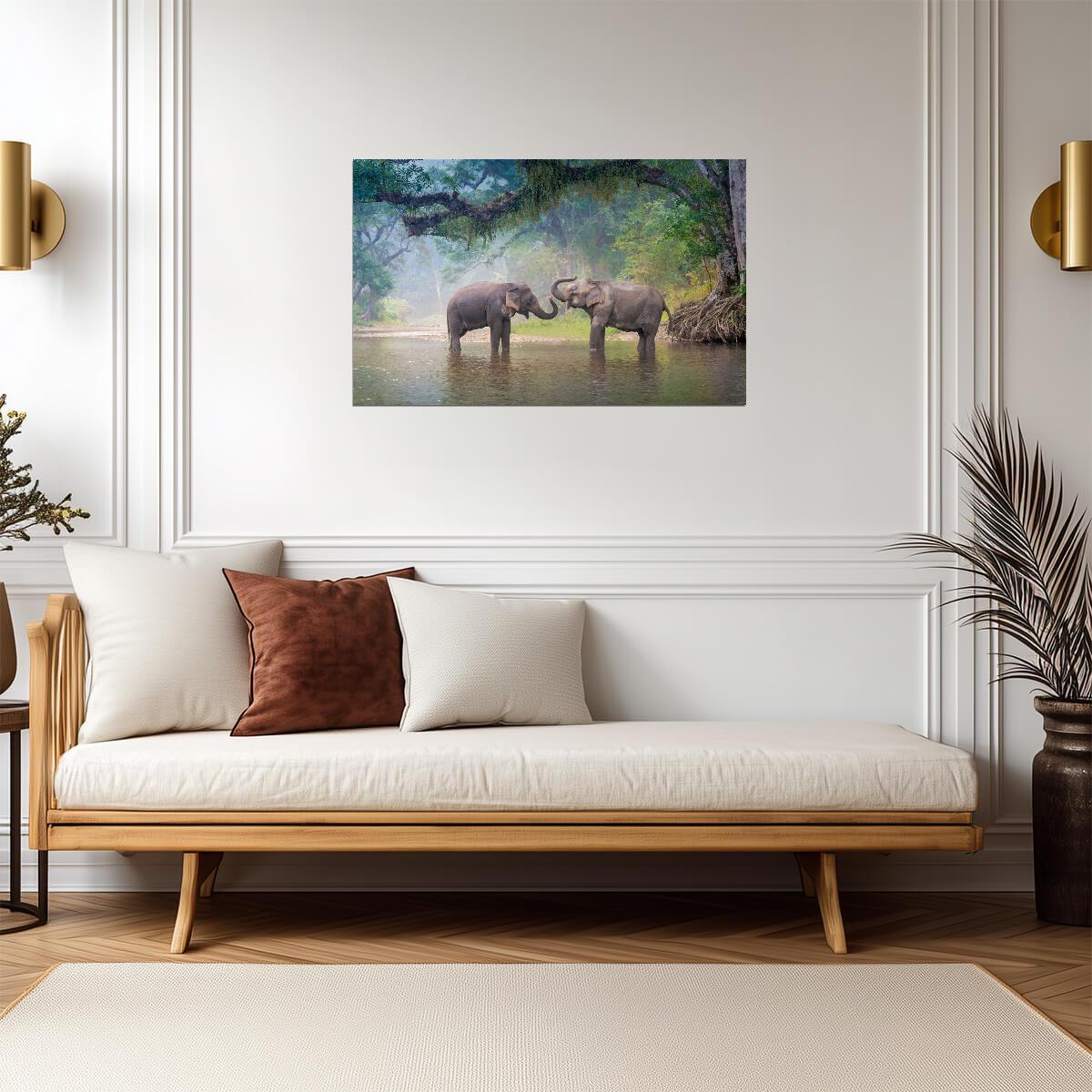 Elephant | Wildlife Photography | Animal Poster - Photography Poster