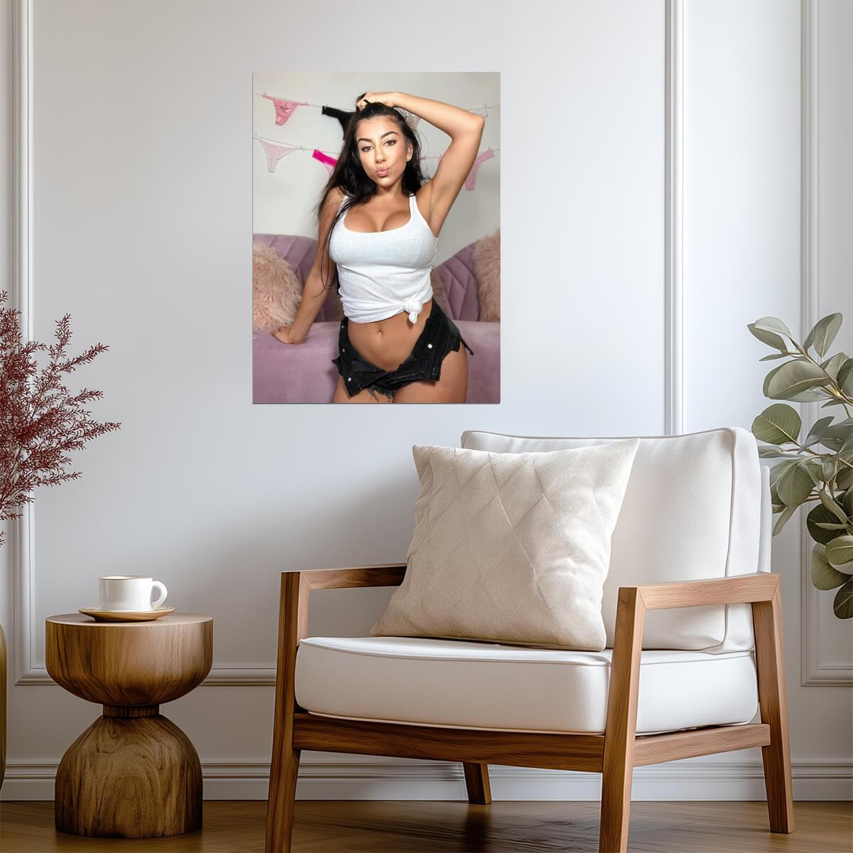 Lena The Plug Poster | Sexy Model Wall Art - Celebrities Poster