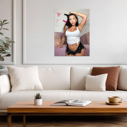 Lena The Plug Poster | Sexy Model Wall Art - Celebrities Poster