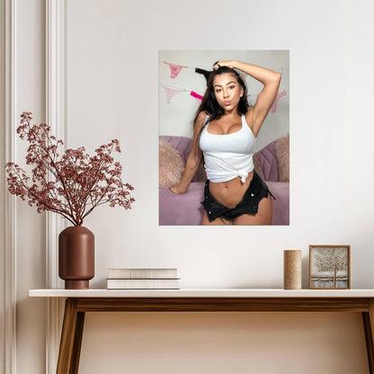 Lena The Plug Poster | Sexy Model Wall Art - Celebrities Poster