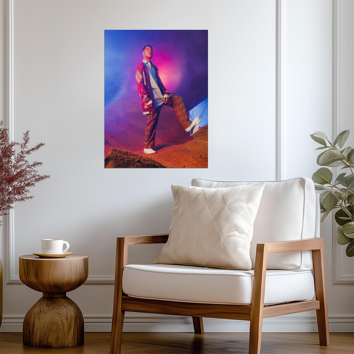 Kid Cudi Poster | Rapper Wall Art - Music Poster