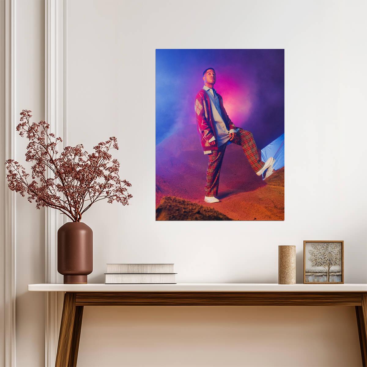 Kid Cudi Poster | Rapper Wall Art - Music Poster
