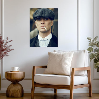 Peaky Blinders Cillian Murphy as Thomas Shelby | TV Show Poster | British Crime Drama Art - Movies & TV Poster