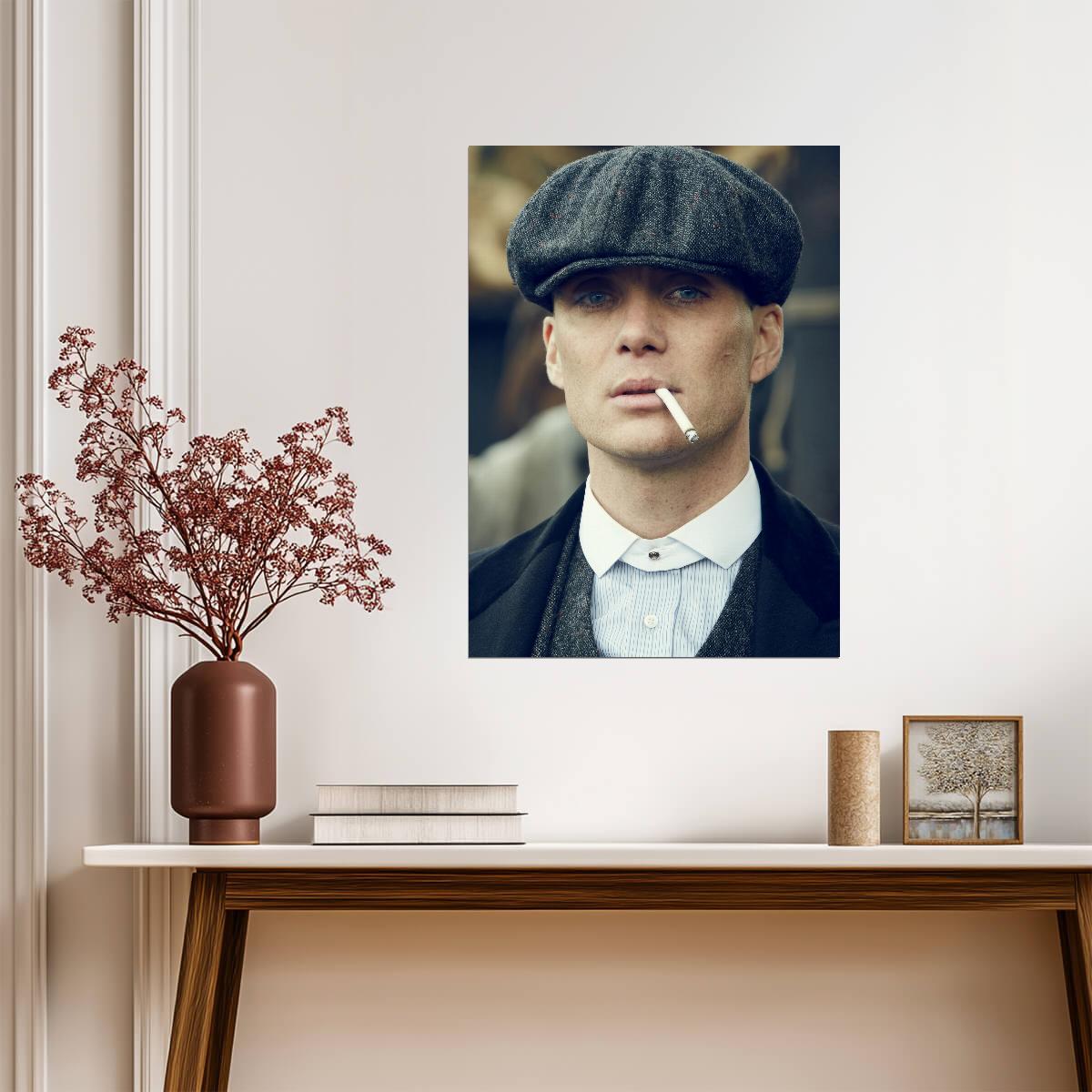 Peaky Blinders Cillian Murphy as Thomas Shelby | TV Show Poster | British Crime Drama Art - Movies & TV Poster