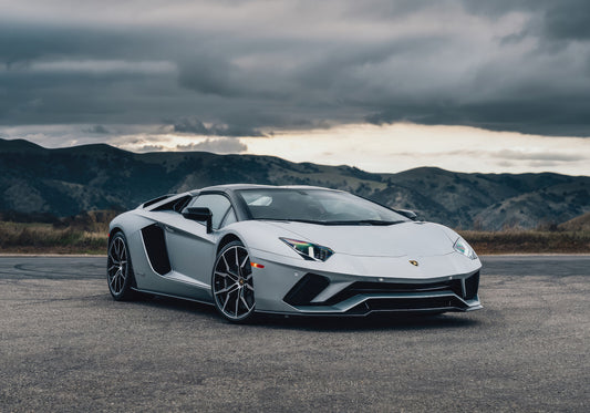 Lamborghini Aventador S Roadster | Italian Supercar Poster | V12 Exotic Car Photography - Cars Poster