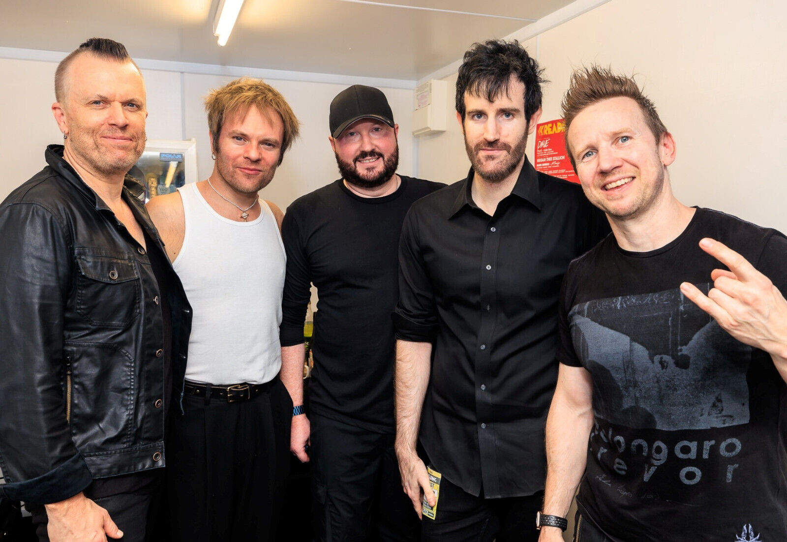 Pendulum Band Backstage Photo | Electronic Rock Music Poster | Group Wall Art - Music Poster